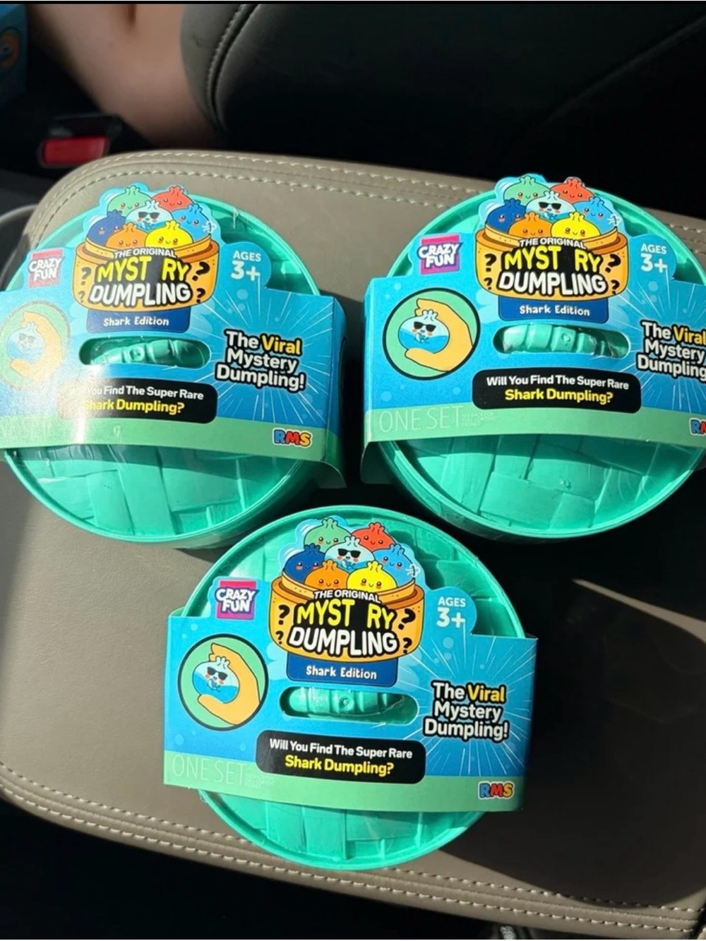 VIRAL mystery dumpling squishy lot of 3